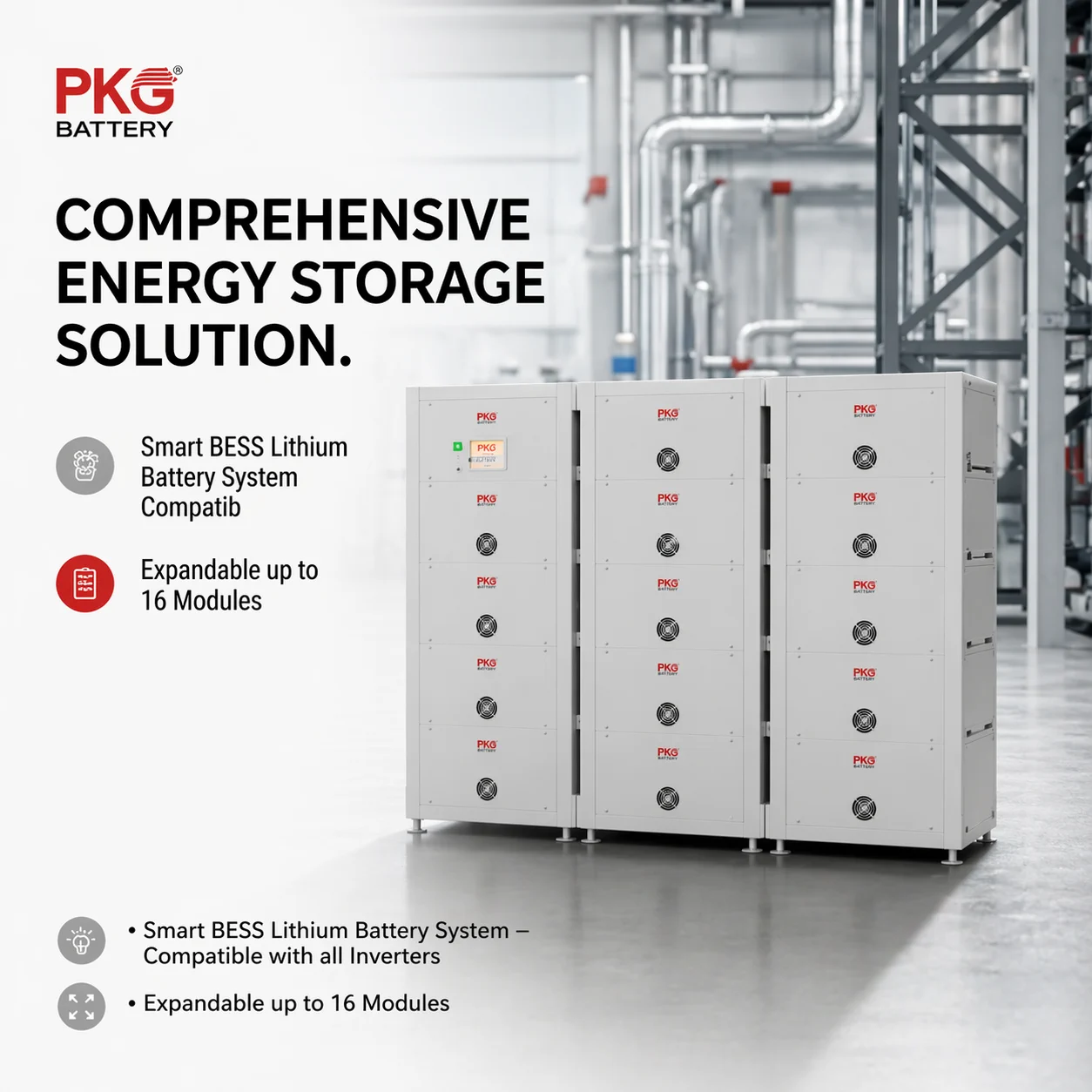 High Energy Storage System ESS.RH.224kWh